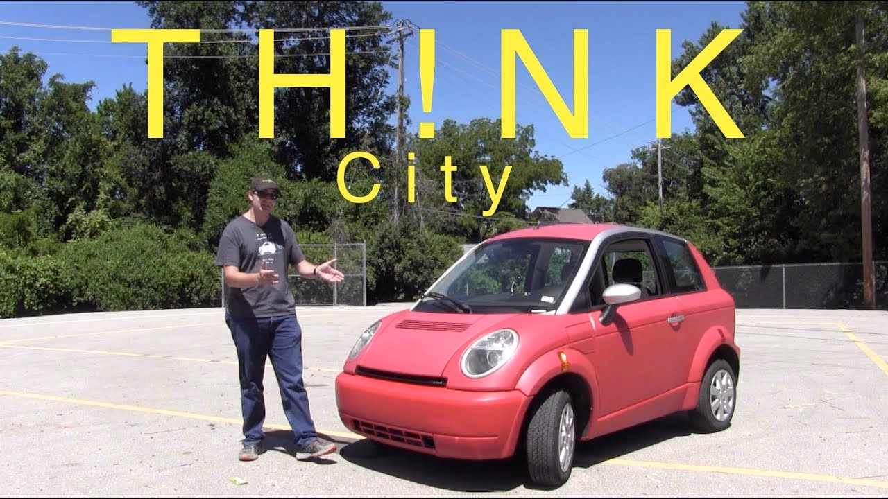 What is the top speed of the think city?