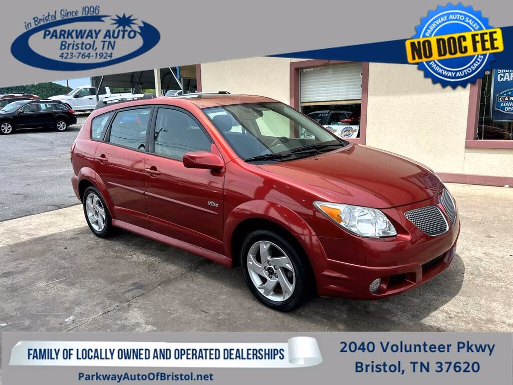 ¿Qué motor tiene la Pontiac Vibe 2009?