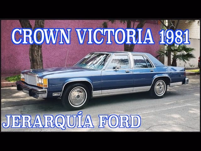 ¿Qué marca es el Crown Victoria?