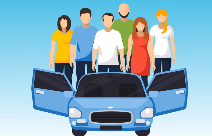 ¿Qué significa vehículos compartidos?