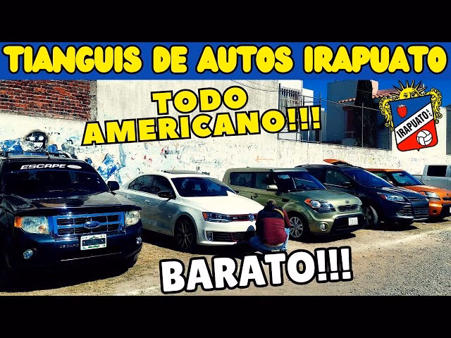 ¿Qué días se pone el tianguis de carros en Irapuato?