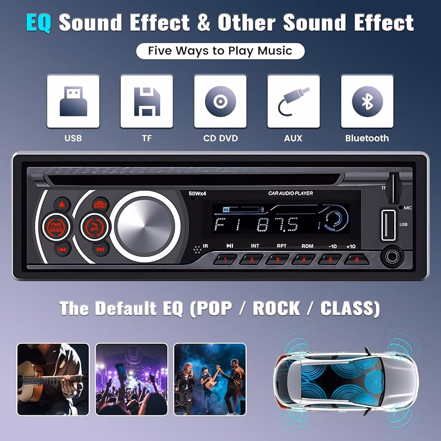 ¿Hay algún coche del año 2025 que tenga reproductor de CD?