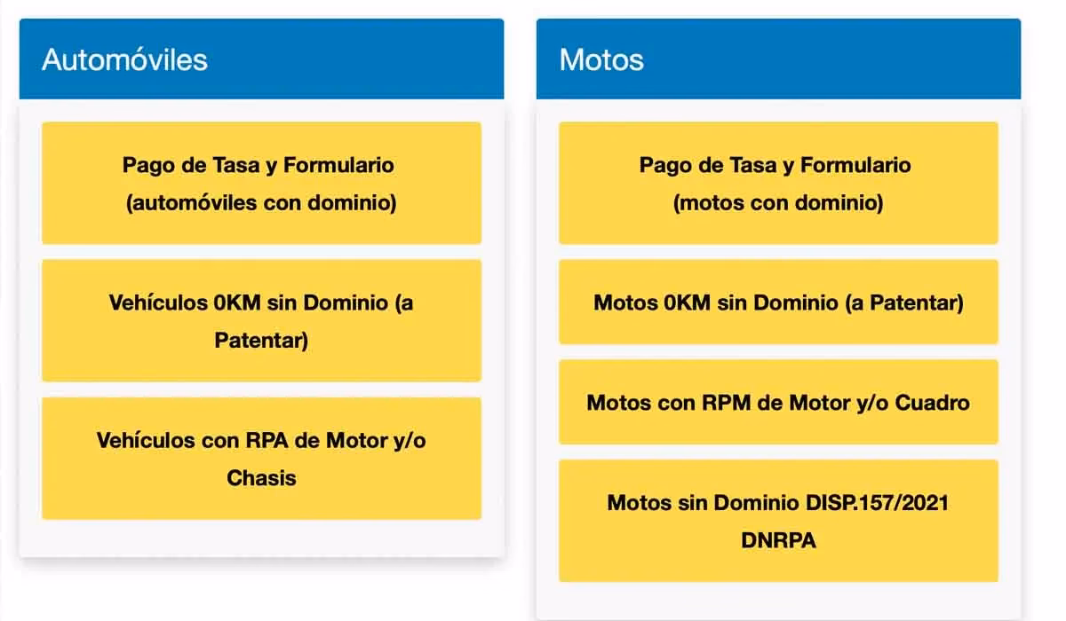 ¿Qué significa vehículo con RPA?