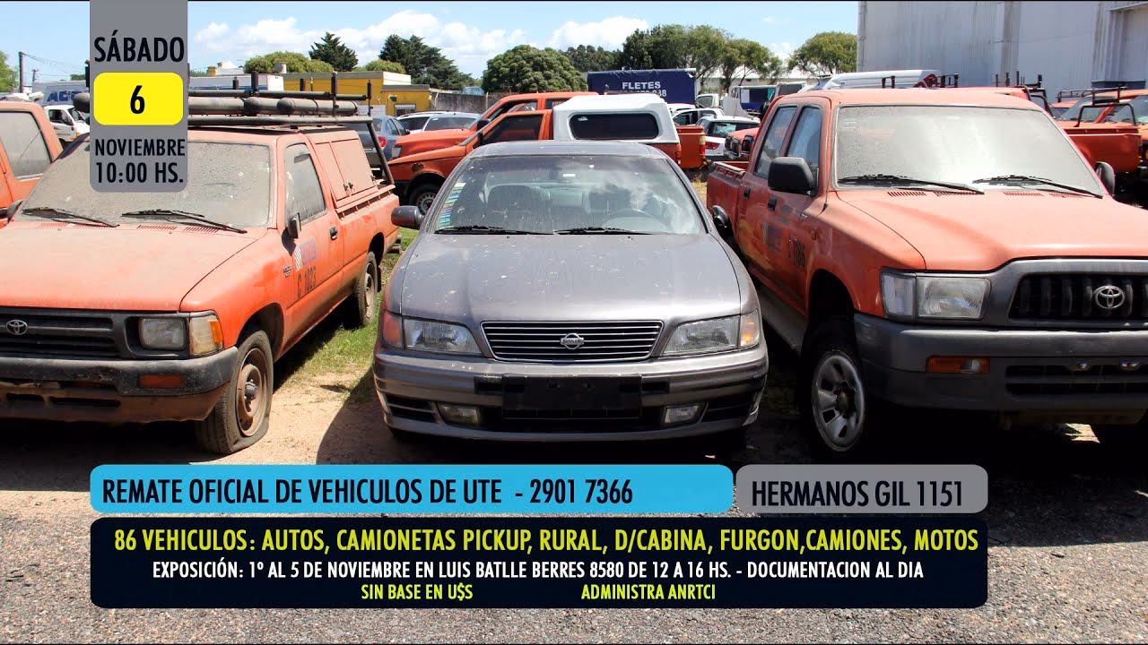 ¿Dónde se hacen los remates de aduana?