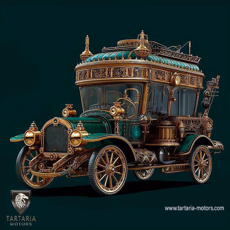 What is the transportation in steampunk?