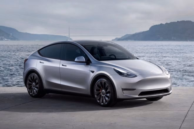 Where was Tesla car born?