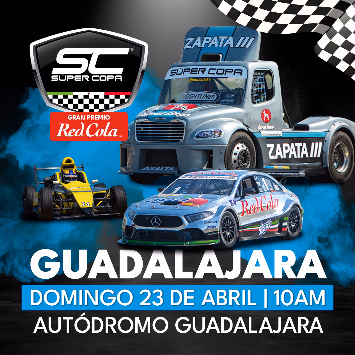 ¿Cuándo es la exhibición de carros en Guadalajara?