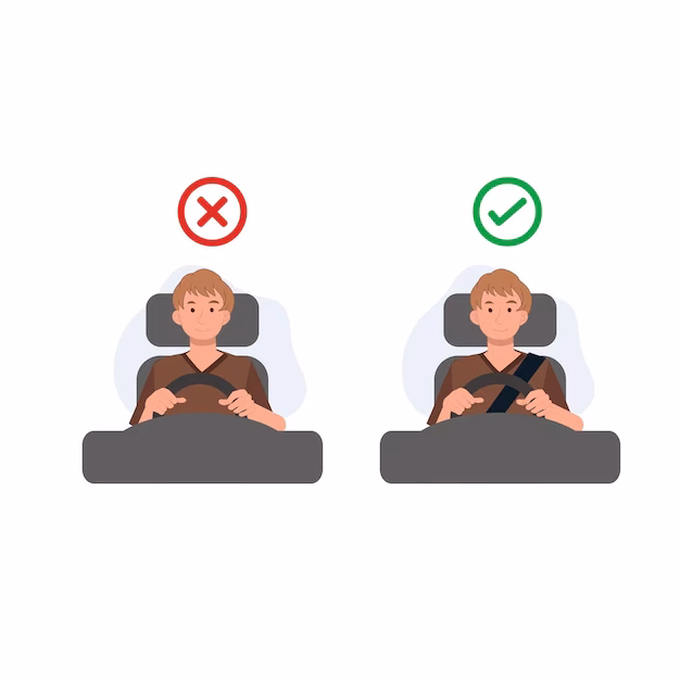 ¿Cómo se llama el cosito del cinturón de seguridad?