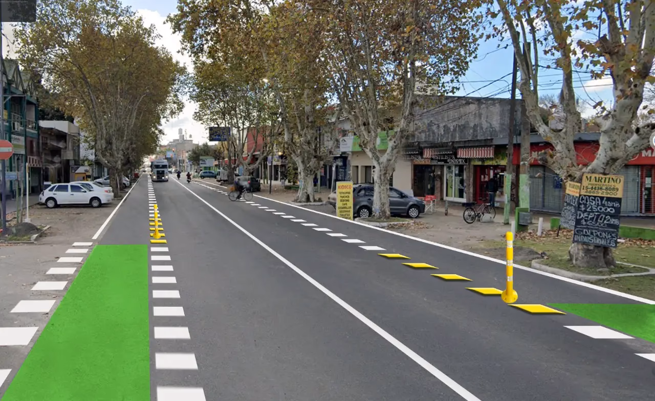 ¿Quién tiene prioridad en la bicisenda?