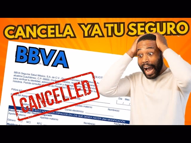 ¿Cómo dar de baja mi póliza de seguro BBVA?
