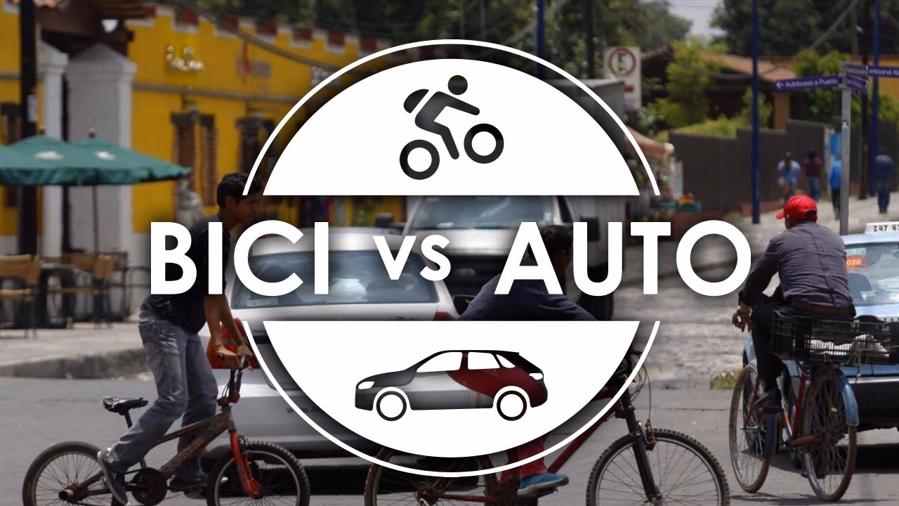 ¿Qué es mejor, un coche o una bicicleta?