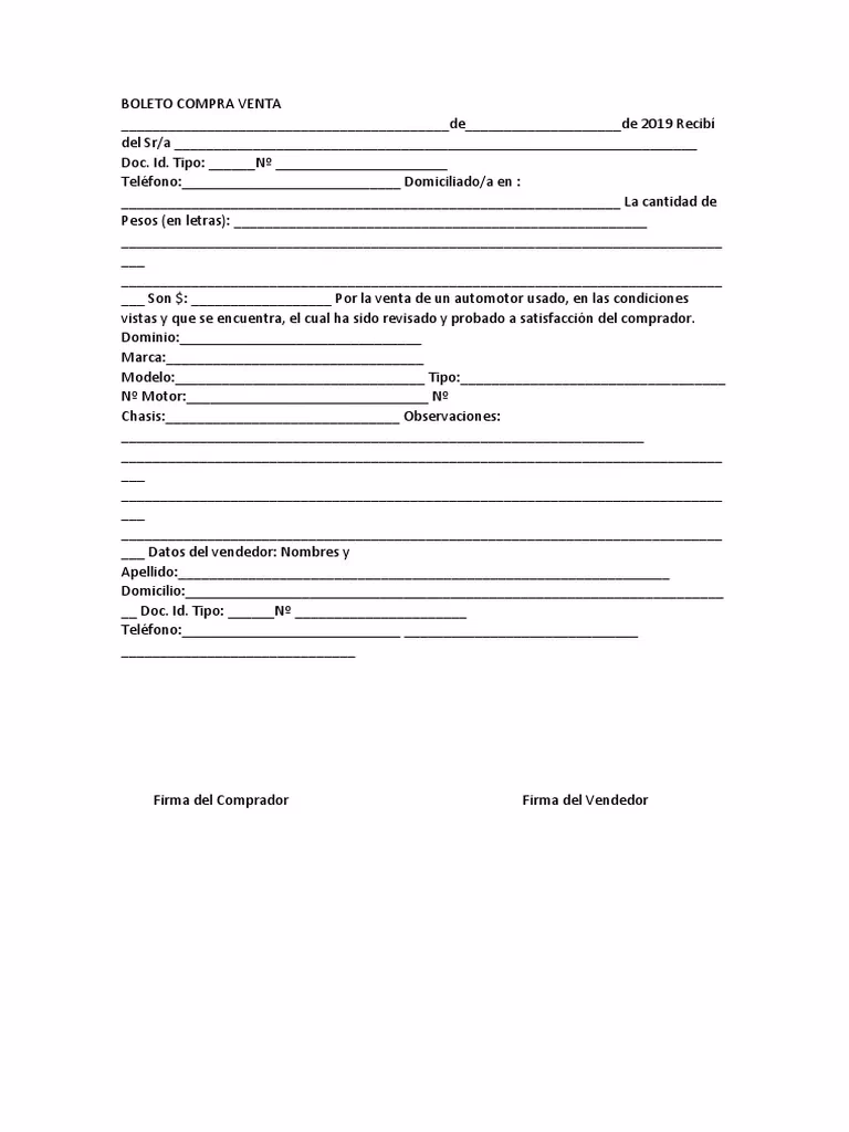 ¿Cómo hacer una factura de venta de vehículo?