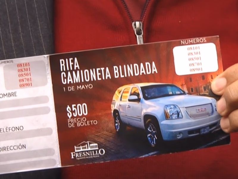 ¿Es legal rifar mi auto?