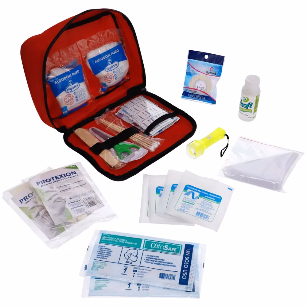 ¿Las gasolineras venden botiquines de primeros auxilios?