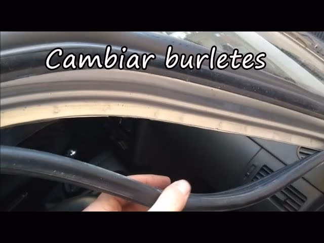 ¿Es posible sustituir los burletes de la puerta de un coche?