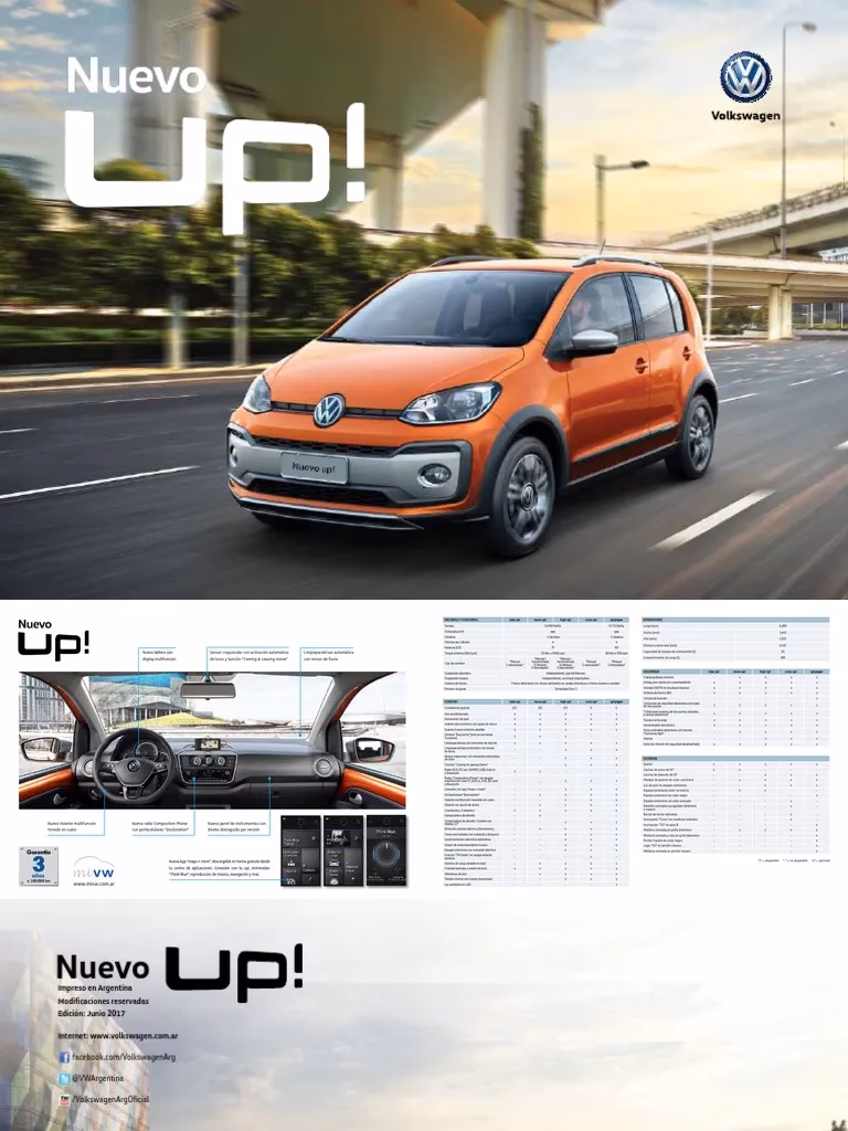 ¿Cuántos modelos de Up hay?