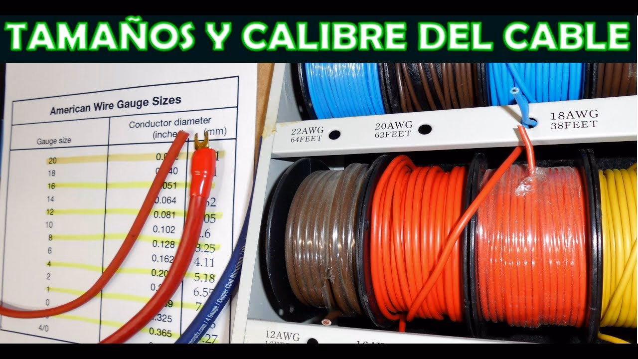 ¿Qué tipo de cable eléctrico se usa para el vehículo?