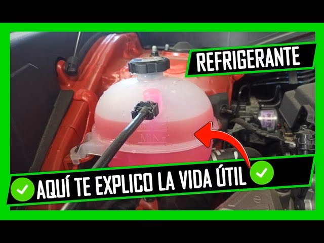 ¿Cuánto dura el líquido refrigerante en un auto?