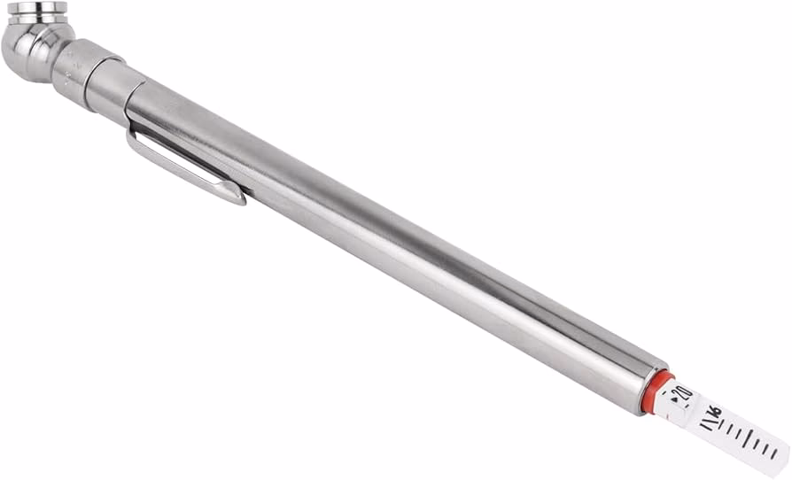 ¿Cómo se llama el aparato para medir la presión de las gomas?