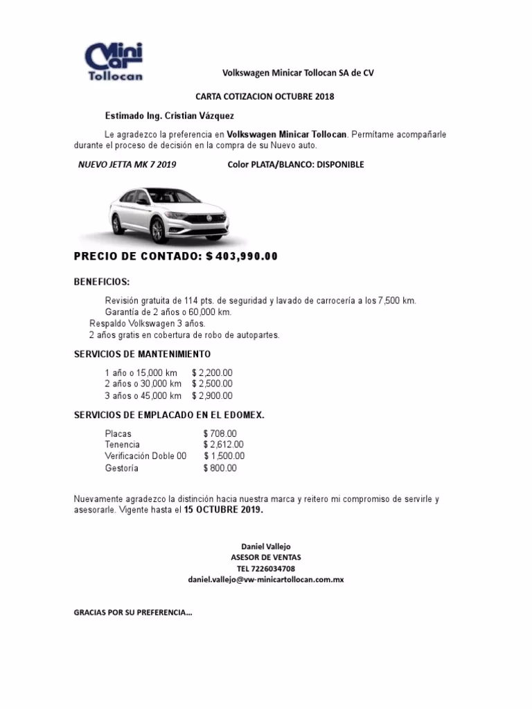 ¿Cómo escribo una carta de cotización?