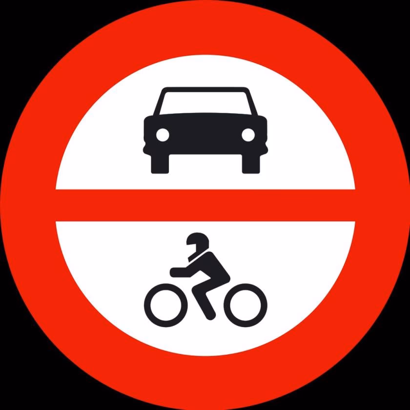 ¿Cómo se llaman los carteles de tránsito?