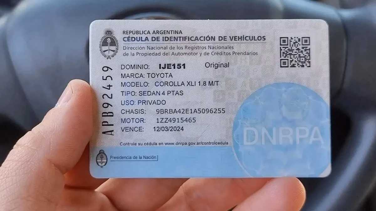 ¿Cuándo se usa la cédula azul?