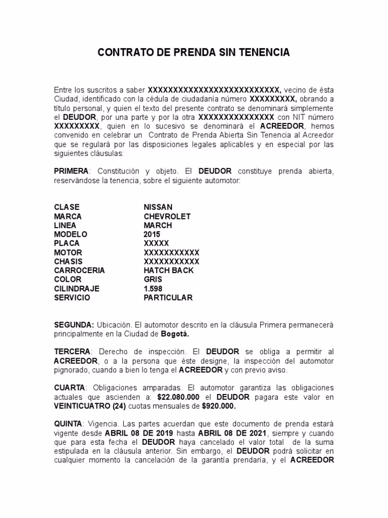 ¿Qué es un Certificado de prenda?