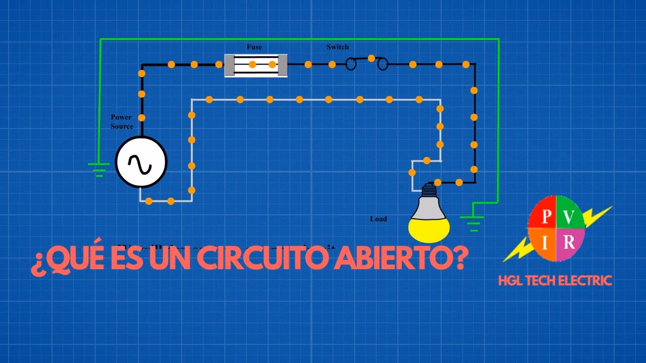 ¿Qué sucede cuando se abre un circuito eléctrico?