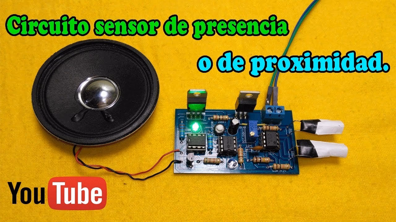 ¿Cómo funciona un circuito detector de proximidad?