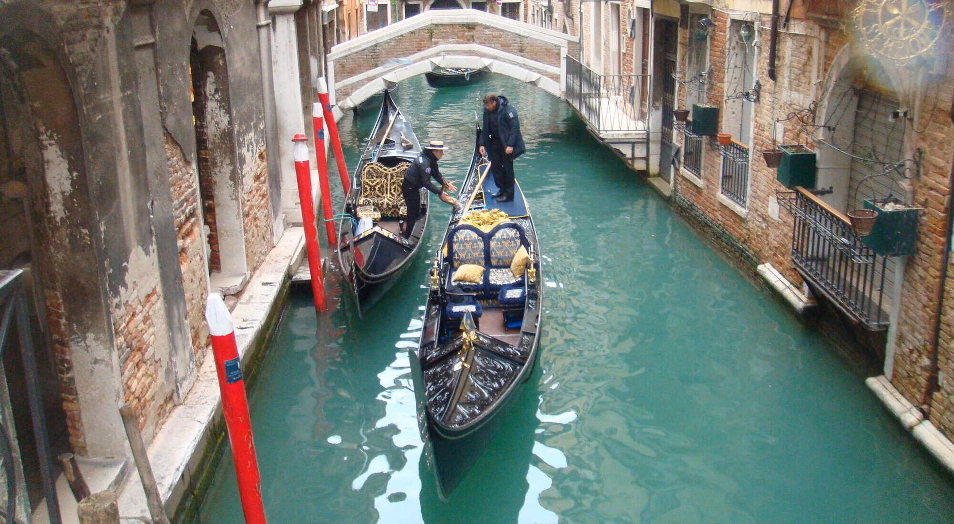 ¿Qué vehículos se utilizan en Venecia?