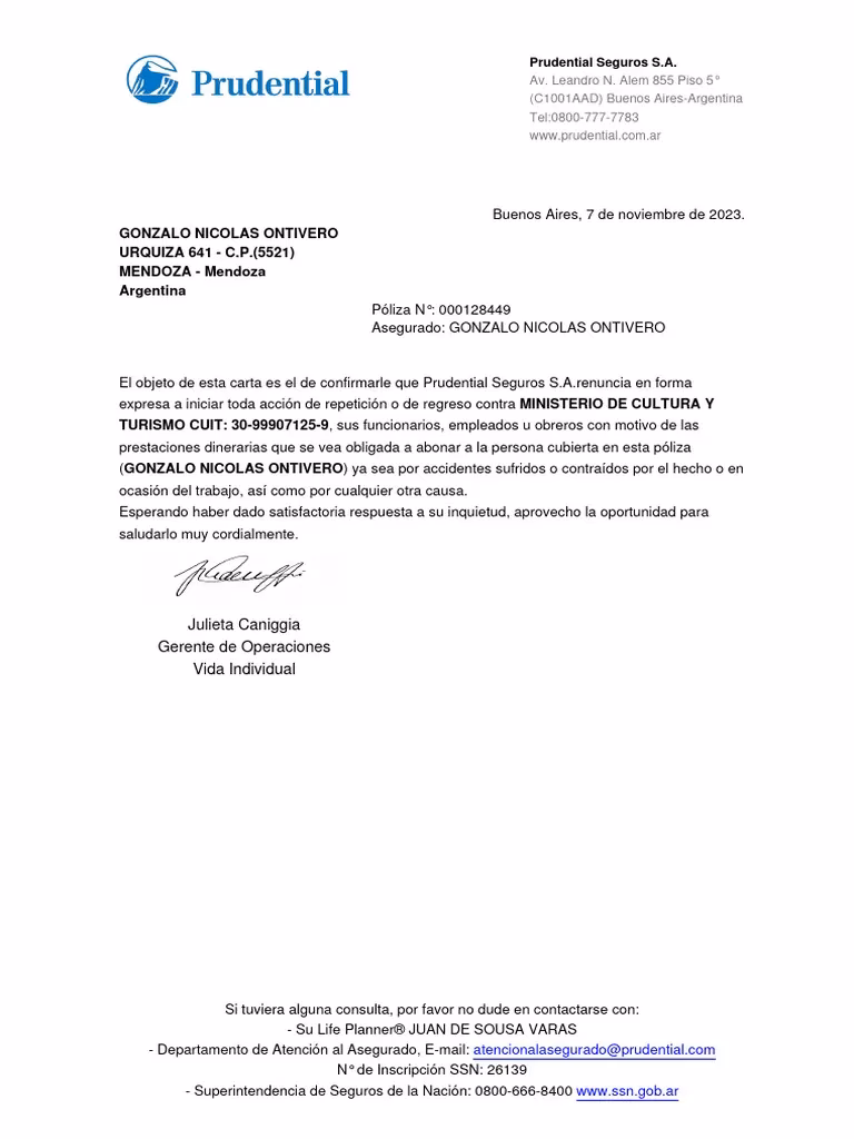 ¿Qué significa la cláusula de no repetición en un seguro?