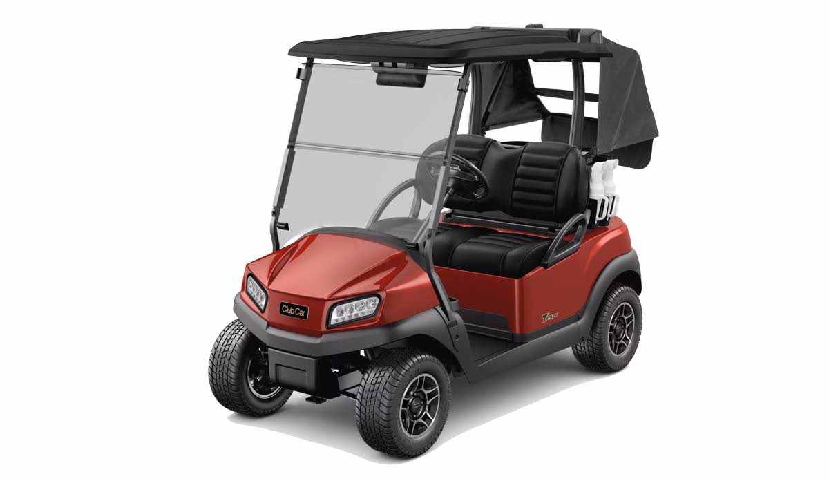 What is the top speed of the Club Car?