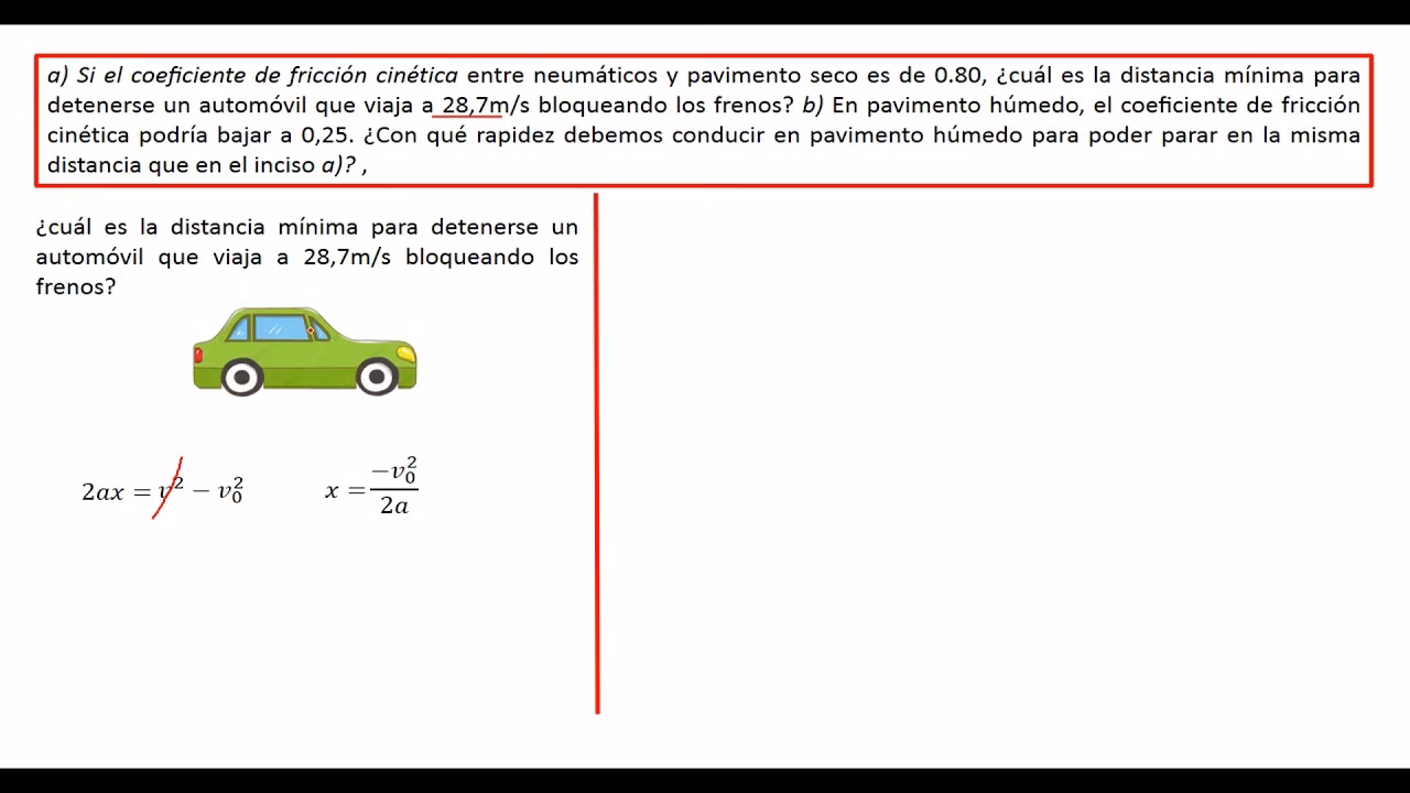 ¿Cuál es el coeficiente de rozamiento de una rueda en asfalto?