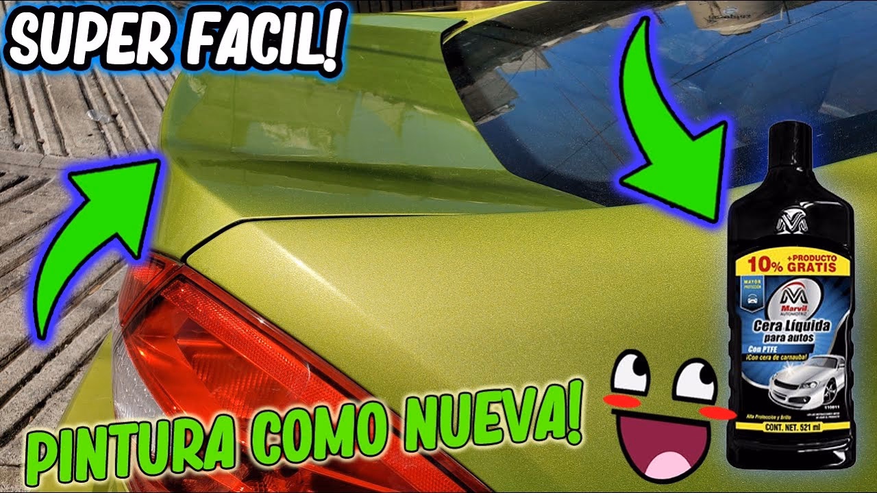 ¿Cuál es la mejor manera de aplicar cera líquida?