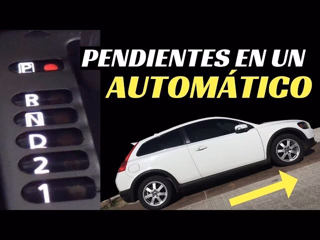 ¿Cómo puedo conducir en la nieve con una caja de cambios automática?