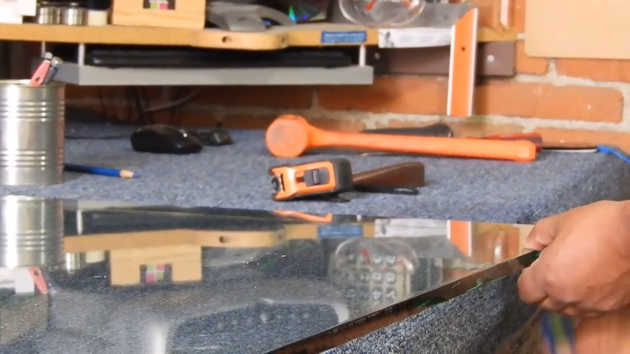 ¿Es posible cortar vidrio templado?