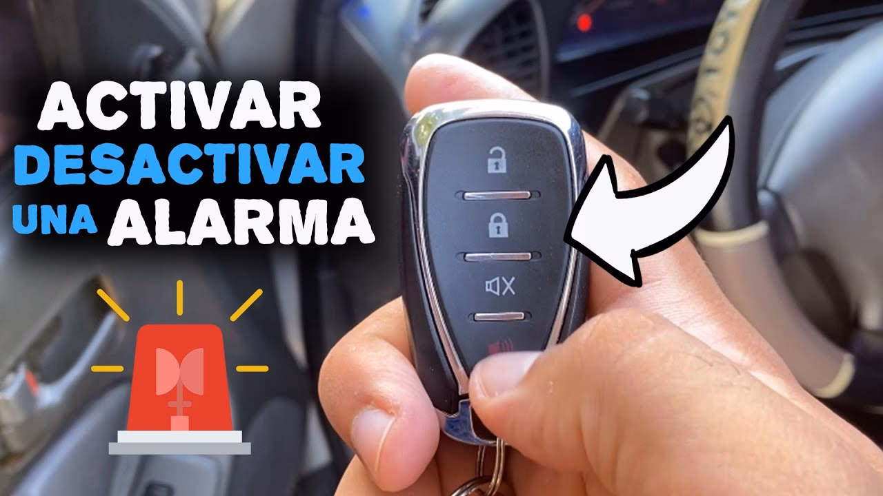 ¿Cómo hacer que deje de sonar la alarma de un carro?
