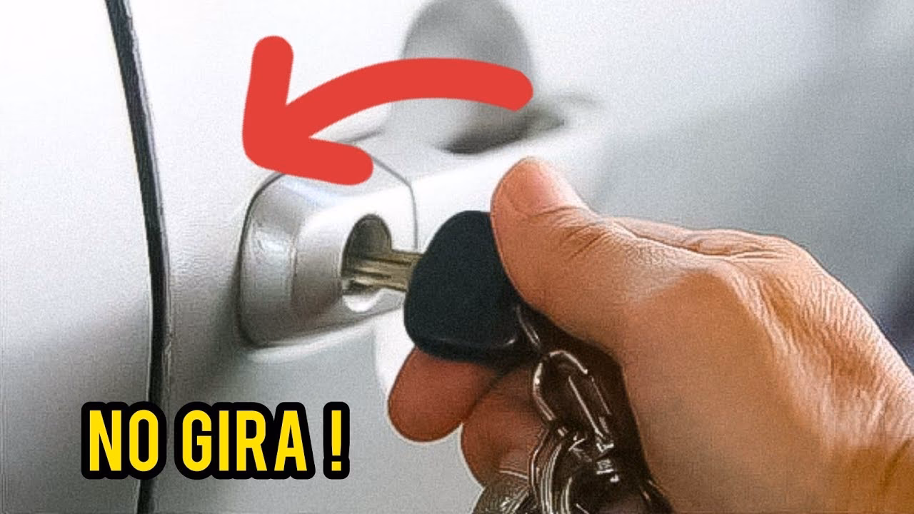 ¿Qué hacer cuando se traba la llave en el carro?