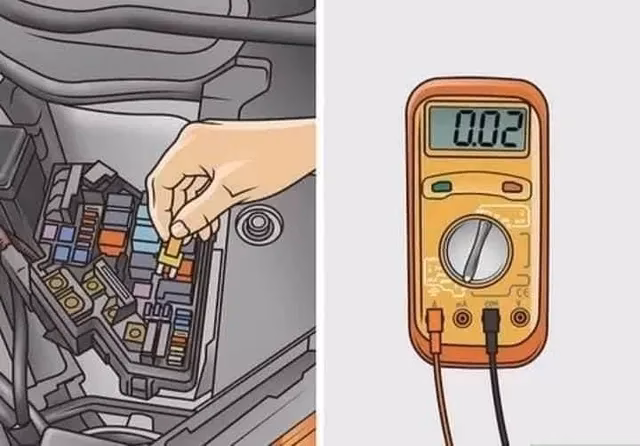¿Cómo comprobar la corriente en los cables del coche?