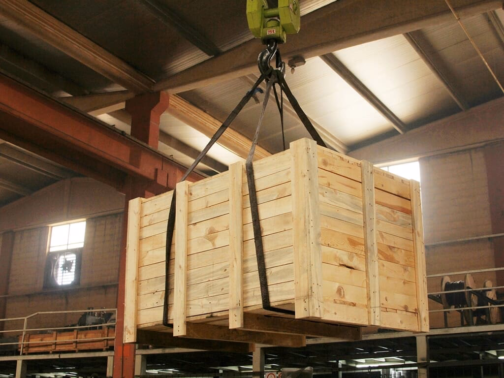 ¿Qué tipo de embalaje se utiliza para exportar?