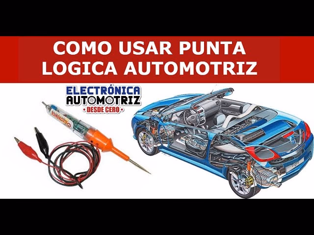 ¿Qué voltaje necesita la sonda lógica para funcionar?