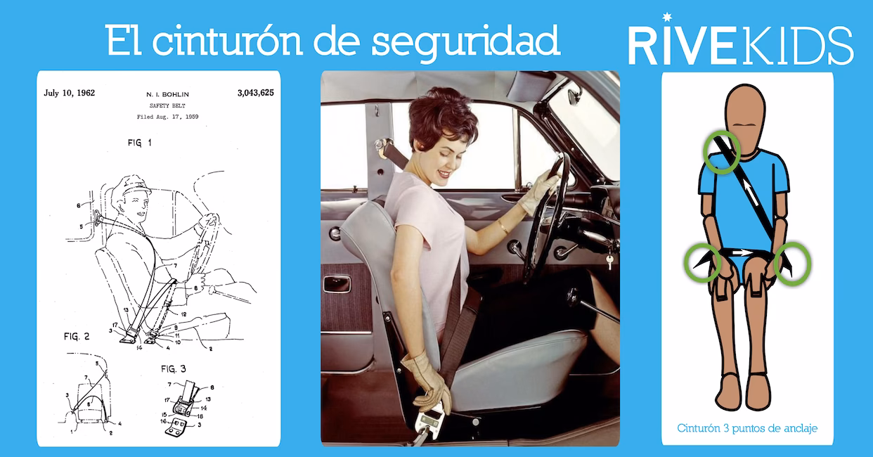 ¿Cómo funciona el mecanismo de los cinturones de seguridad?