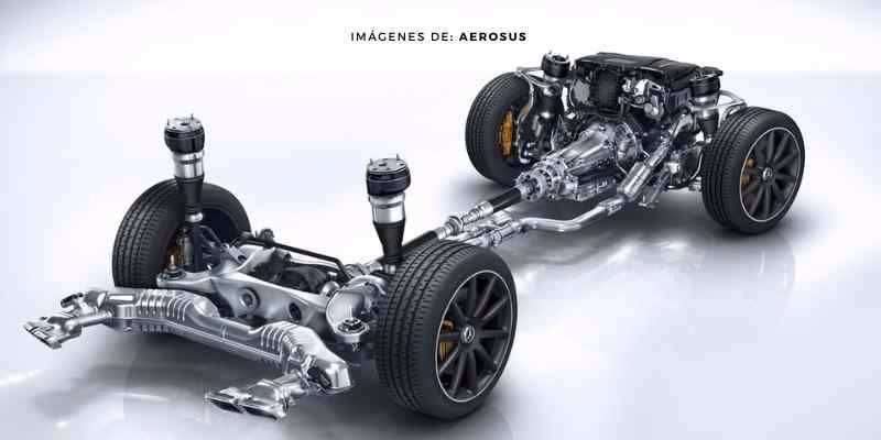 ¿Cómo funciona la suspensión neumática de un coche?