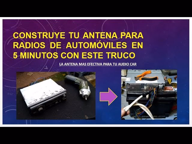 ¿Qué puedes utilizar en lugar de una antena?