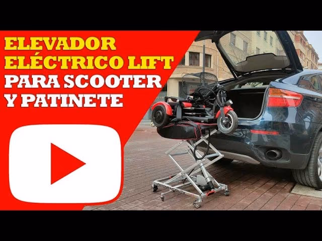 ¿Puedo dejar mi scooter en mi coche?