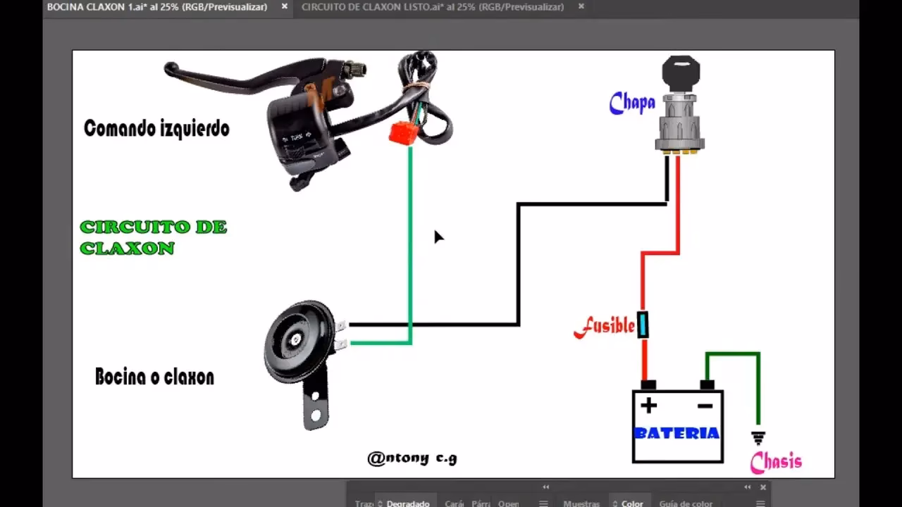 ¿Qué pasa si conecto mal una bocina de carro?