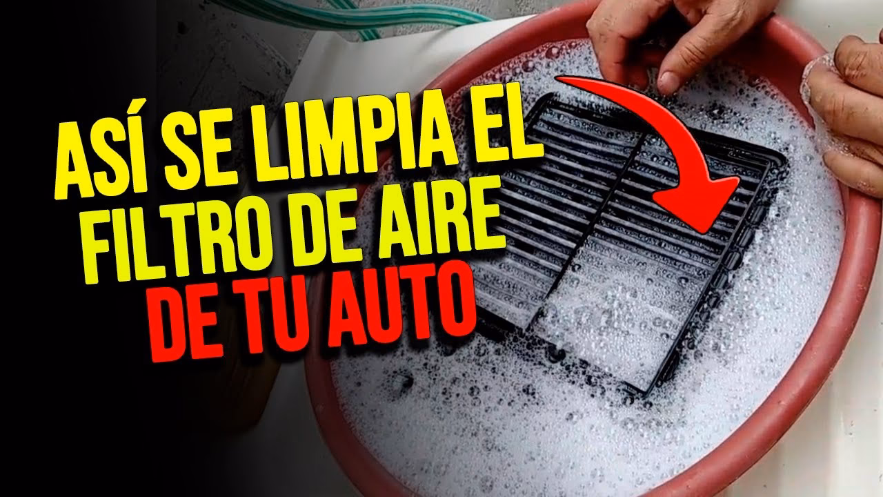 ¿Qué pasa cuando el filtro de aire del auto está sucio?