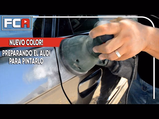 ¿Cómo preparar correctamente un coche para pintarlo?