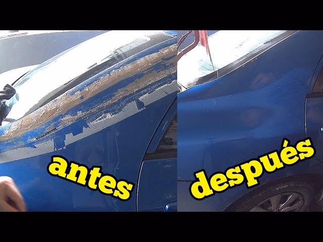 ¿Cómo quitar pegamento seco de un carro?