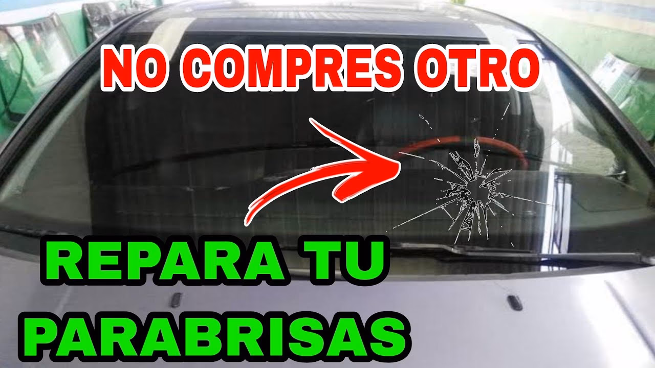 ¿Qué le puedo poner a un vidrio roto?